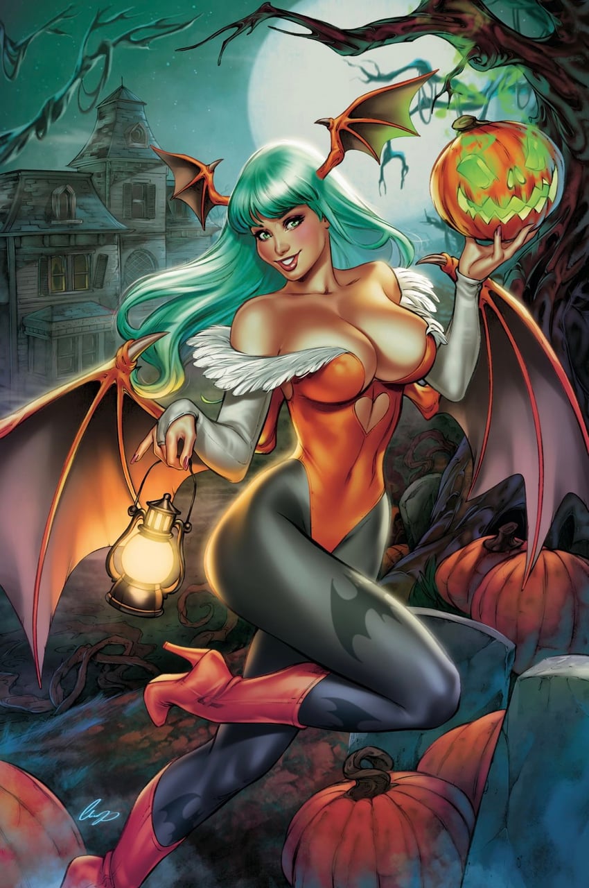 morrigan aensland (darkstalkers) drawn by elias_chatzoudis