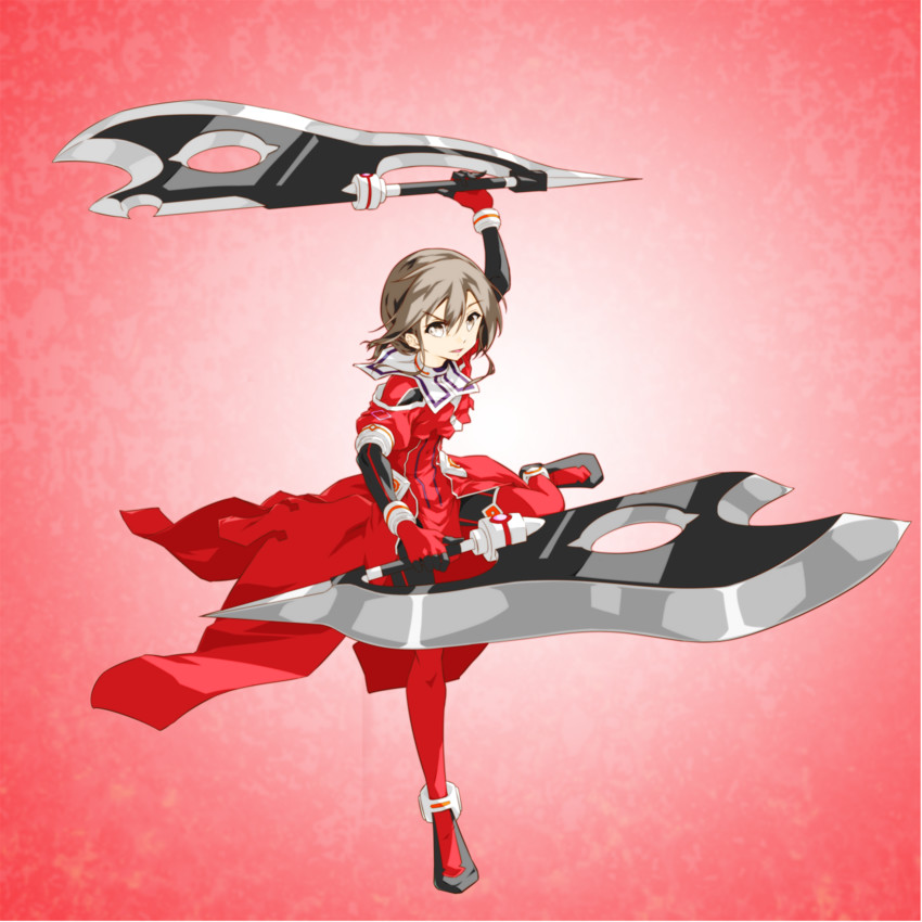 minowa gin (yuusha de aru and 1 more) drawn by sakuria