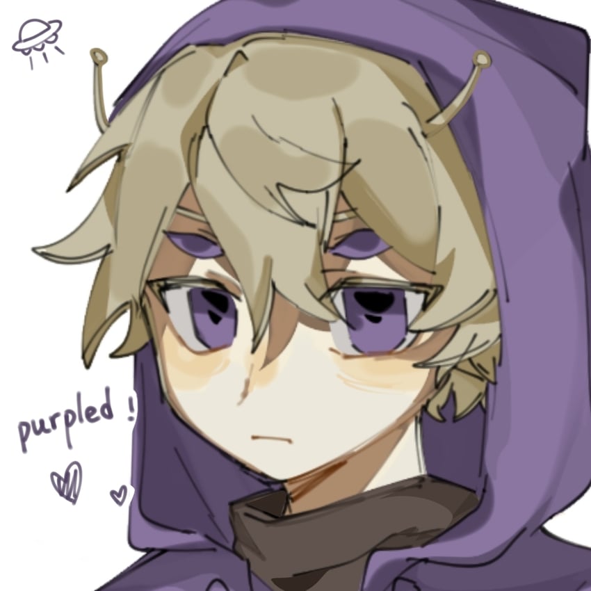 purpled (minecraft youtube and 1 more) drawn by threeerjiushisuier