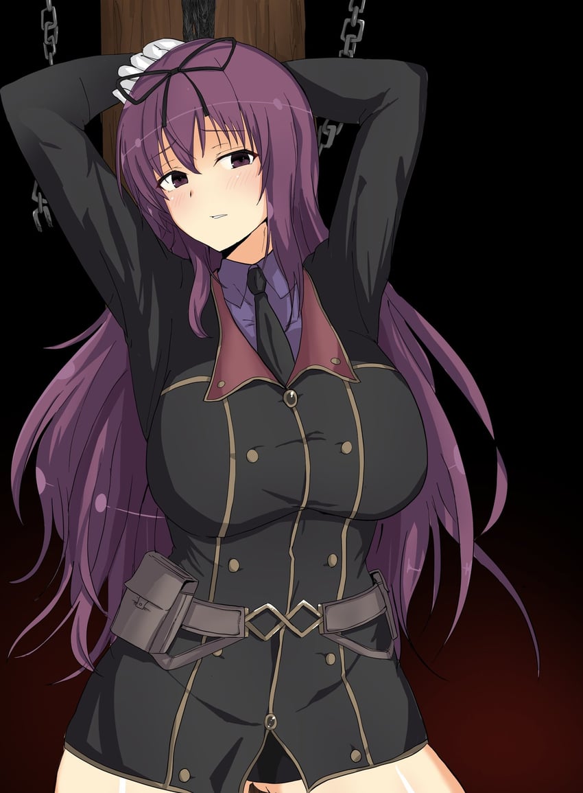 murasaki (senran kagura and 1 more) drawn by pinepine1212