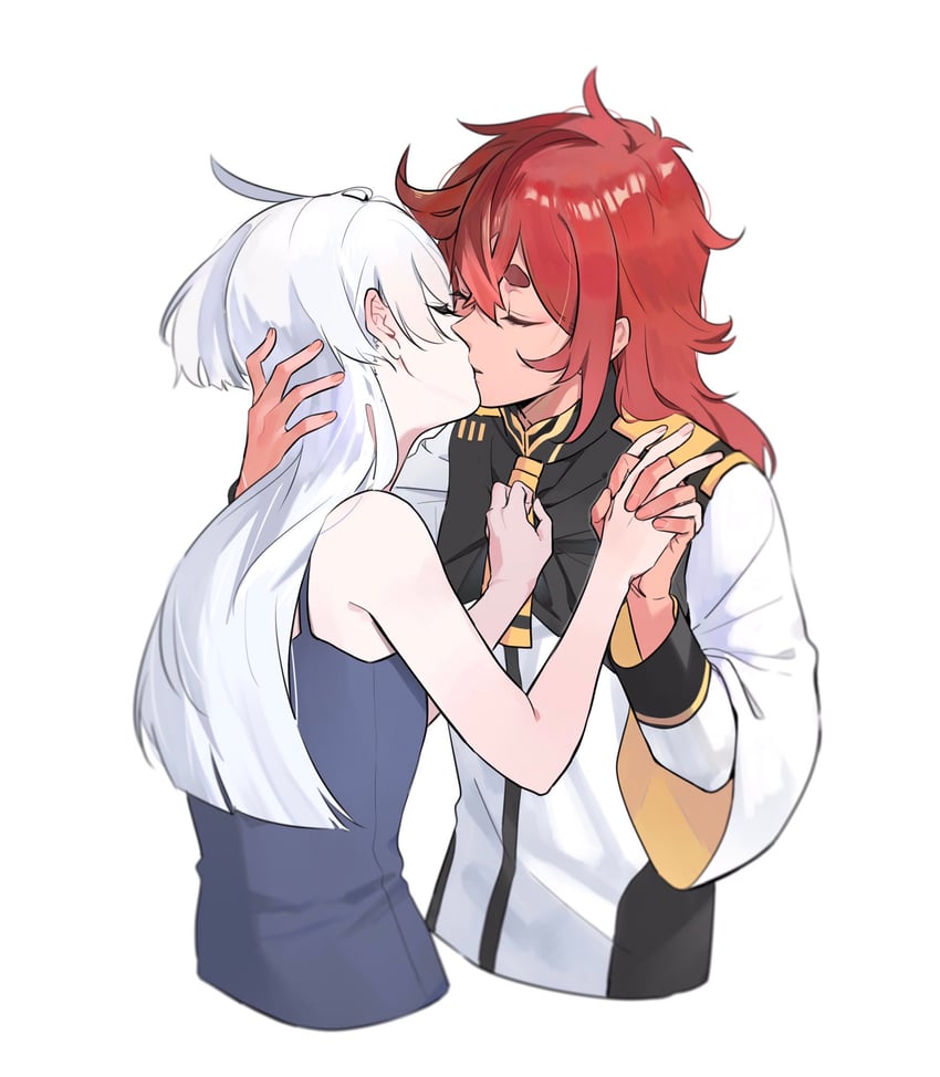 suletta mercury and miorine rembran (gundam and 1 more) drawn by knightym22