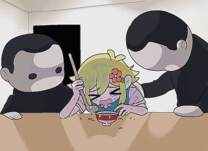 basil and rayray (omori and 1 more) drawn by matouchi_(matouti118)
