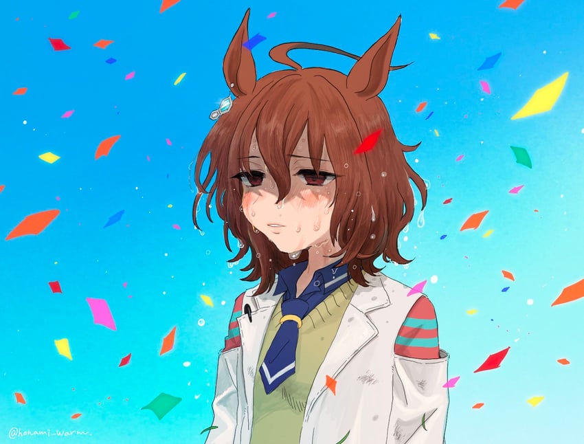 agnes tachyon (umamusume and 1 more) drawn by inaho_soji