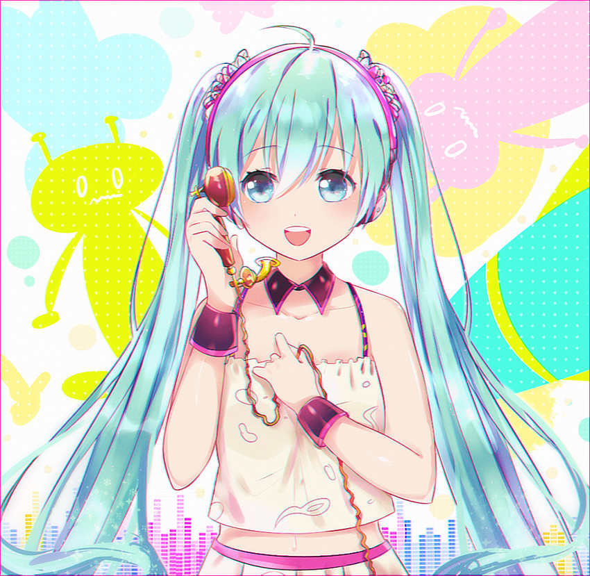 hatsune miku (vocaloid and 1 more) drawn by dorook
