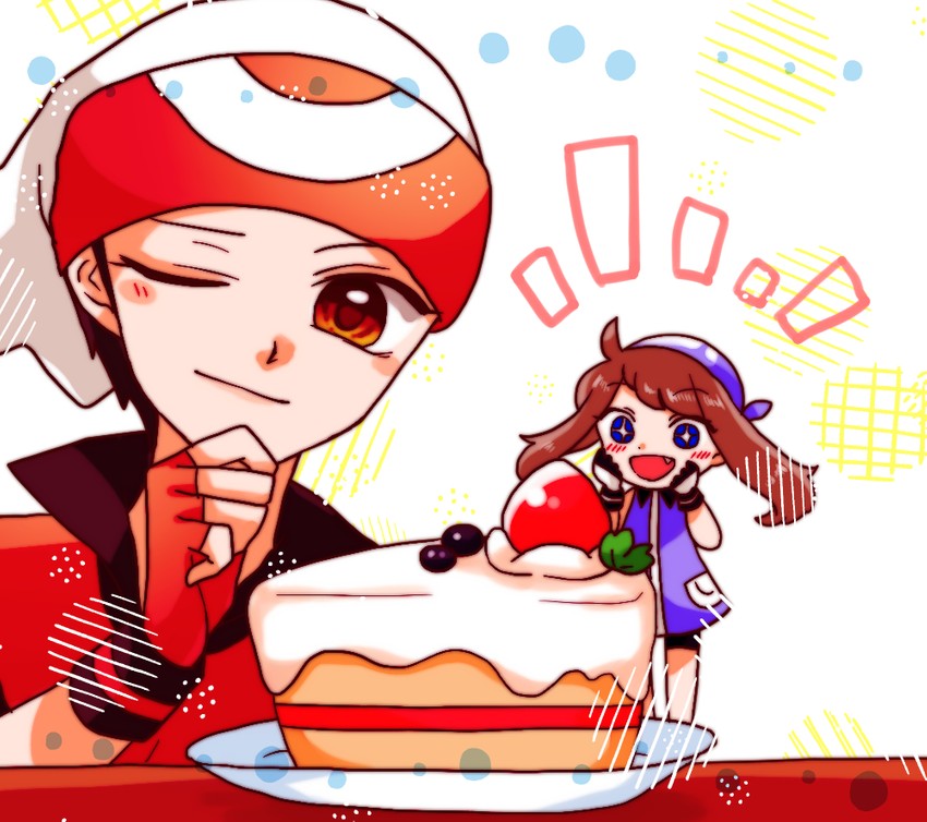 may and brendan (pokemon and 1 more) drawn by hibikileon