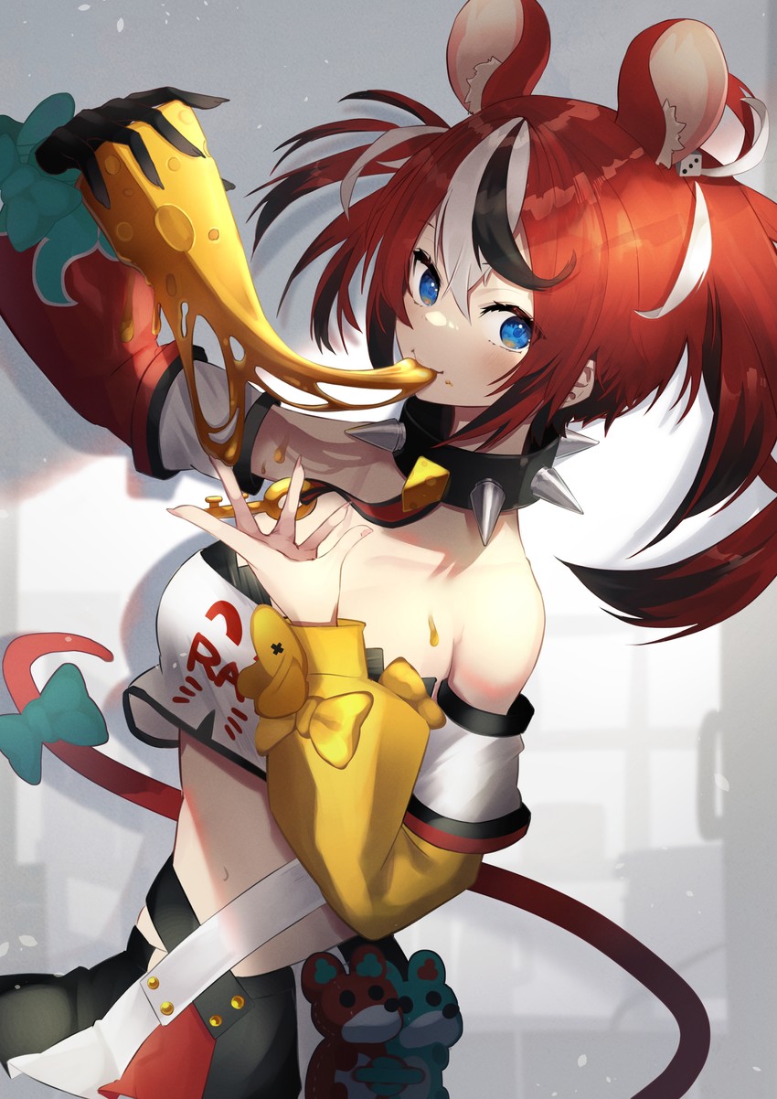 hakos baelz (hololive and 1 more) drawn by torikaze_ito