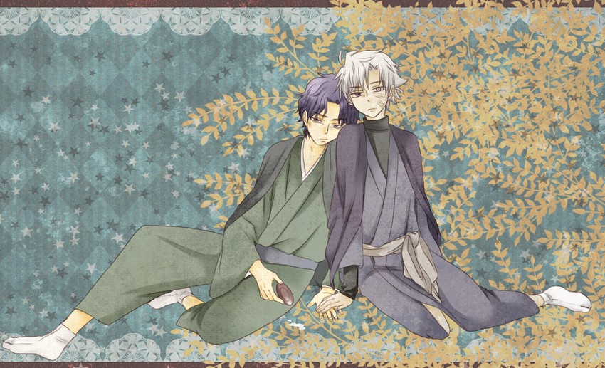 matou kariya and matou byakuya (fate and 2 more) drawn by ronpaxronpa