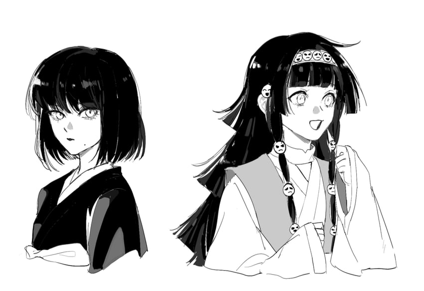 alluka zoldyck and kalluto zoldyck (hunter x hunter) drawn by 9k9_y