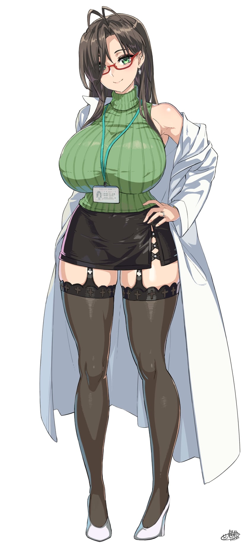 hasegawa chisato (shinmai maou no testament) drawn by ookuma_nekosuke
