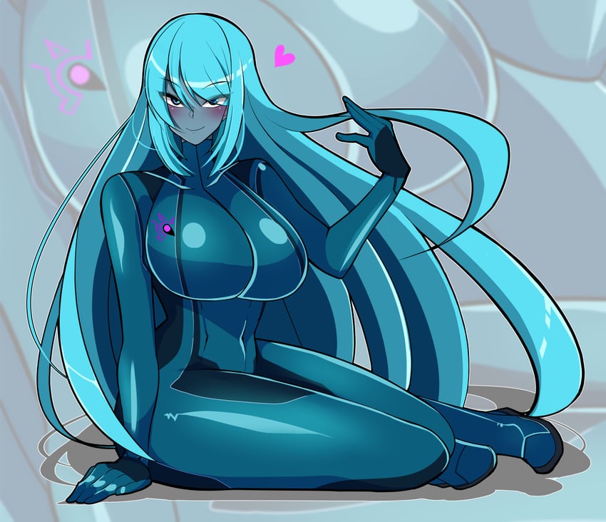 dark samus (metroid and 1 more) drawn by iriomote_umineko