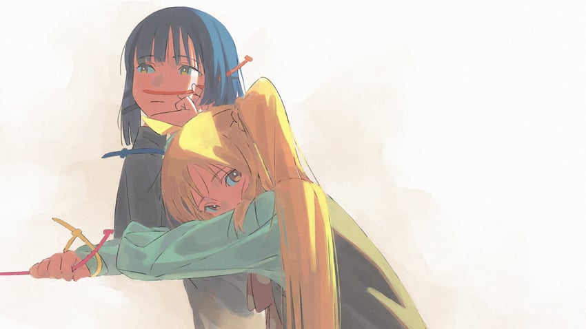 ijichi nijika and yamada ryo (bocchi the rock!) drawn by jiankun_yu
