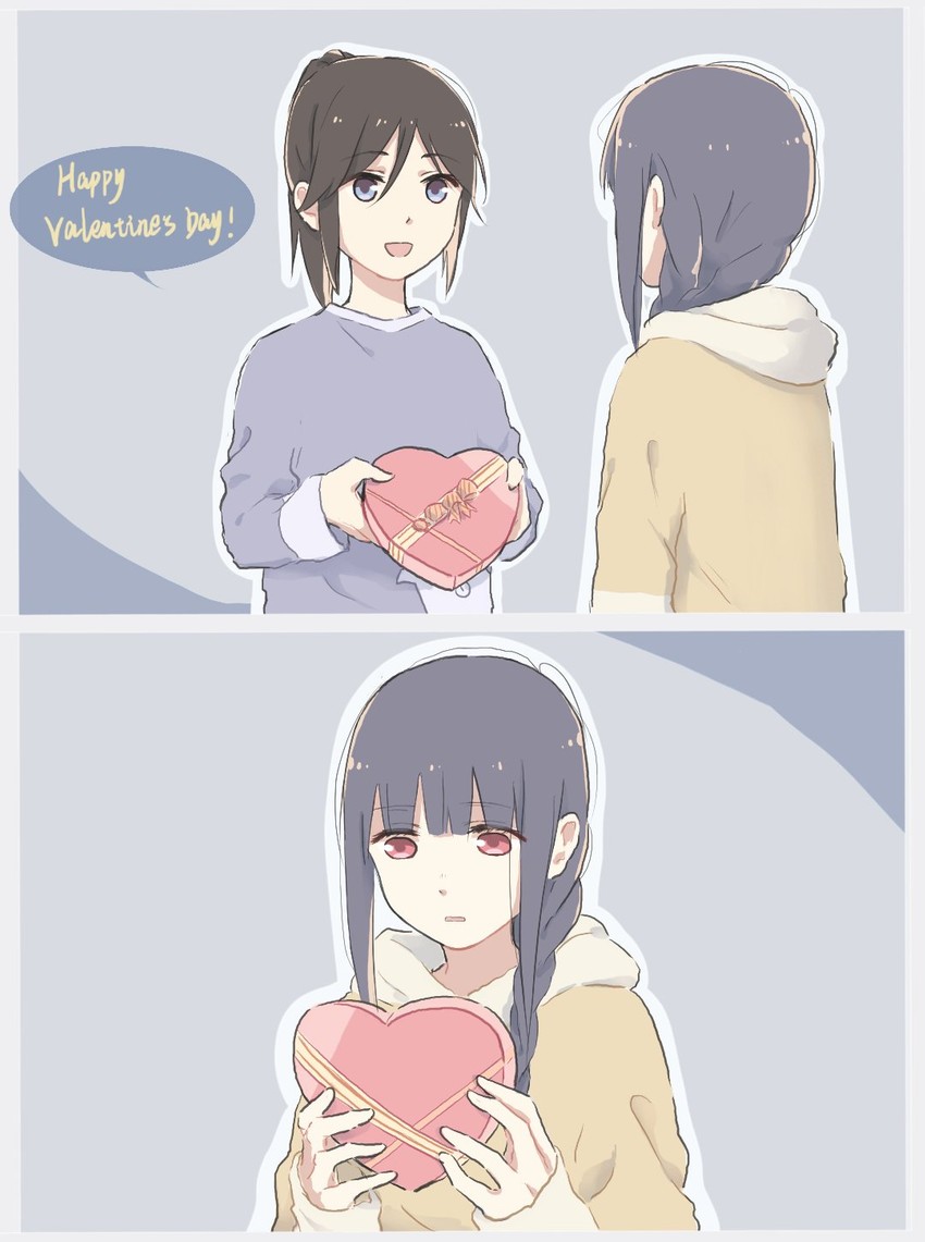 yoroizuka mizore and kasaki nozomi (hibike! euphonium and 1 more) drawn by lyy