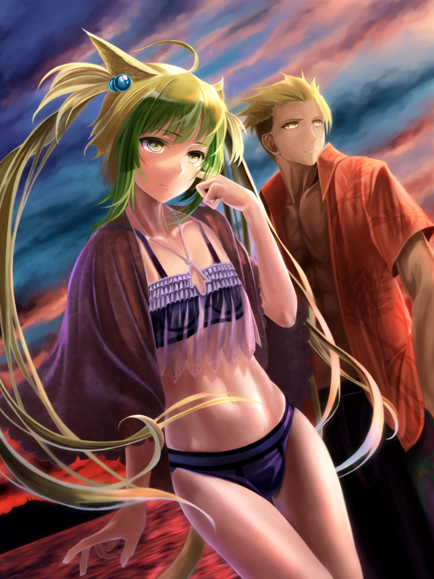 atalanta and achilles (fate and 1 more) drawn by mukade_(siieregannsu)