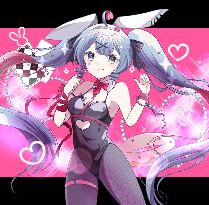 hatsune miku (vocaloid and 1 more) drawn by siquartz22
