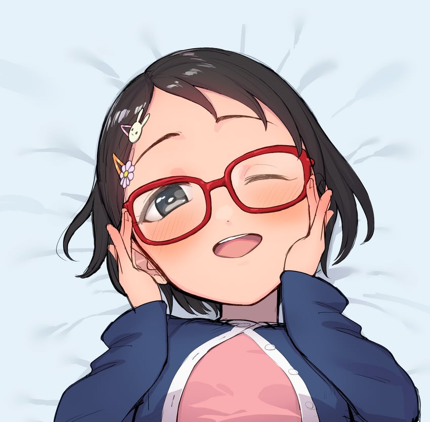 sasaki chie (idolmaster and 1 more) drawn by buta_tsuzumi