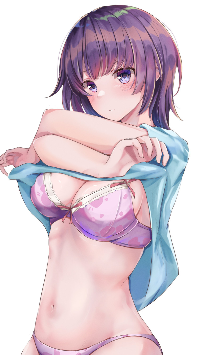 senjougahara hitagi (monogatari and 1 more) drawn by yuunamida_uyu