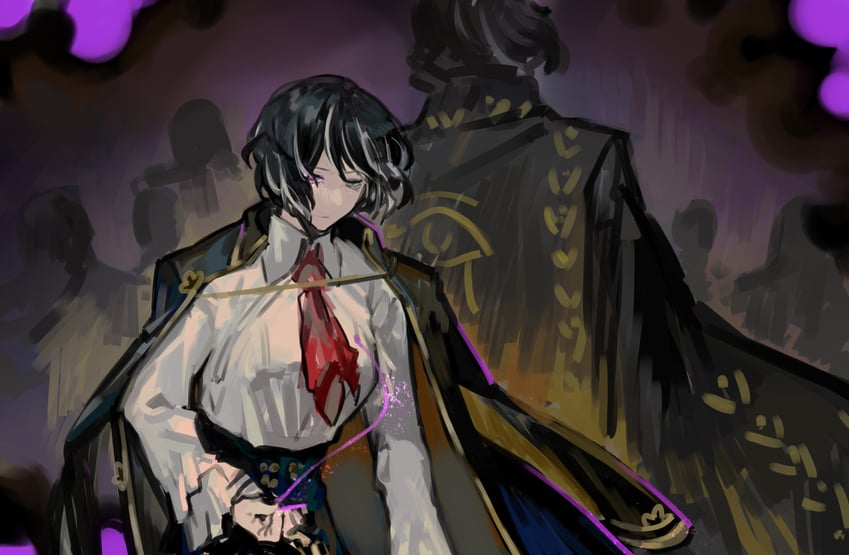 moses and dias (project moon and 1 more) drawn by nishikujic