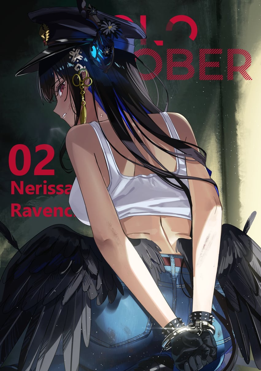 nerissa ravencroft (hololive and 1 more) drawn by yomosaka