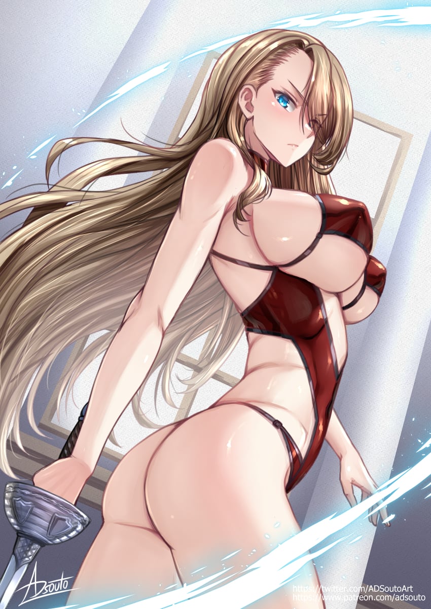 wilhelmina (brown dust and 1 more) drawn by adsouto