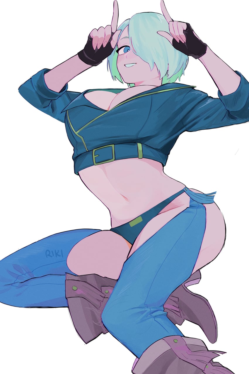 angel (the king of fighters and 1 more) drawn by rikikitty