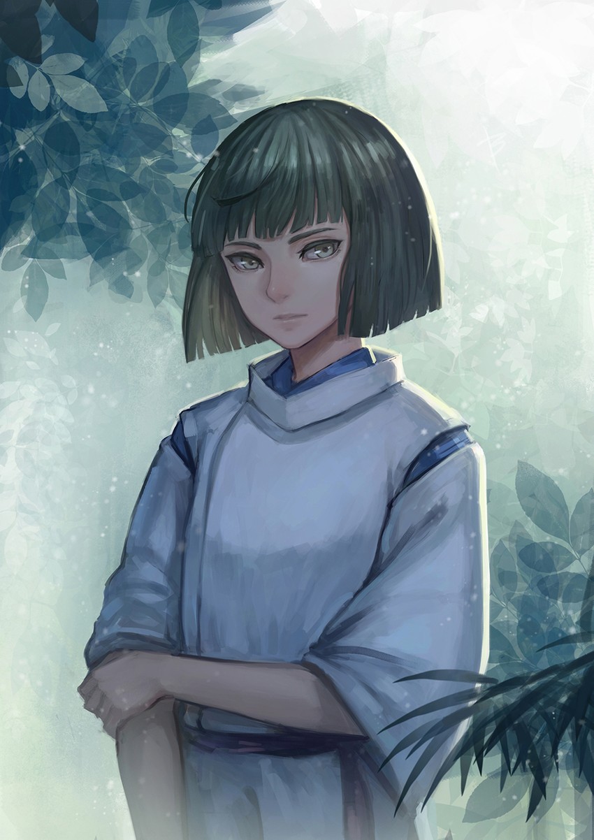 haku (studio ghibli and 1 more) drawn by bryanth