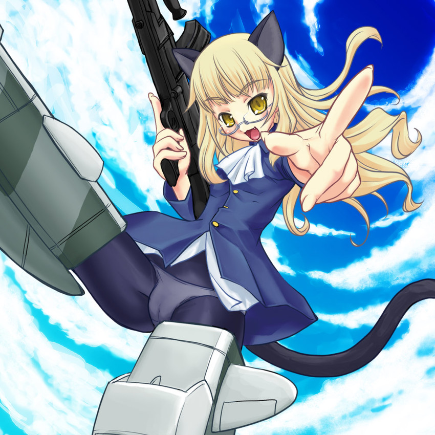 perrine h. clostermann (world witches series and 1 more) drawn by niwa_mizuki