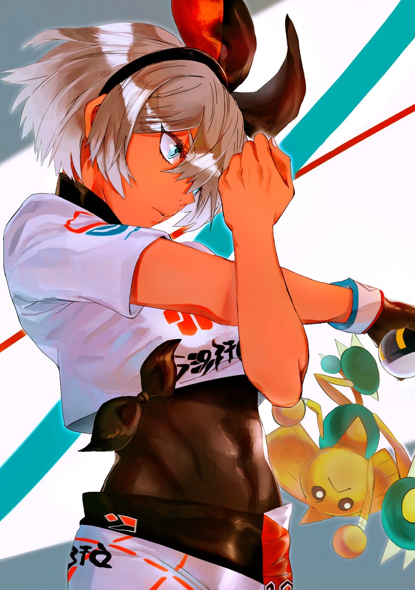 bea and hitmontop (pokemon and 1 more) drawn by ameimemo
