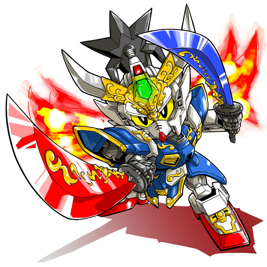 ryuubi gundam (gundam and 2 more) drawn by sasaki_shin