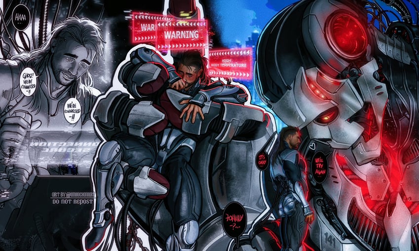 ghost (call of duty and 1 more) drawn by umikochannart