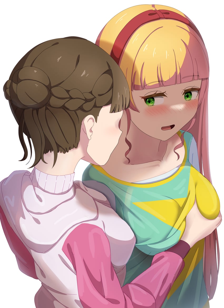 heanna sumire and sakurakoji kinako (love live! and 1 more) drawn by shirasaki_(ebb_ss)