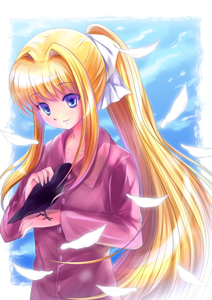 kamio misuzu and sora (air) drawn by bla_(artist)