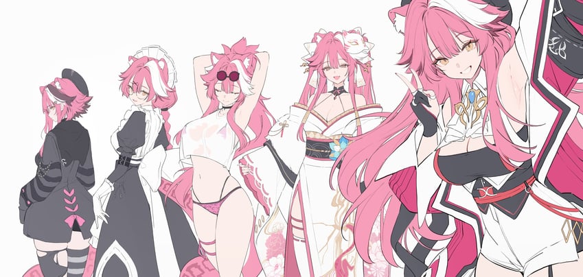 raora panthera (hololive and 1 more) drawn by nekojira