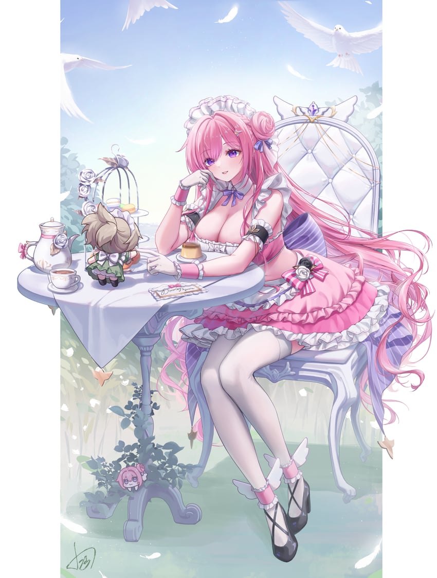 dorothy and pinne (goddess of victory: nikke) drawn by aeon_ion