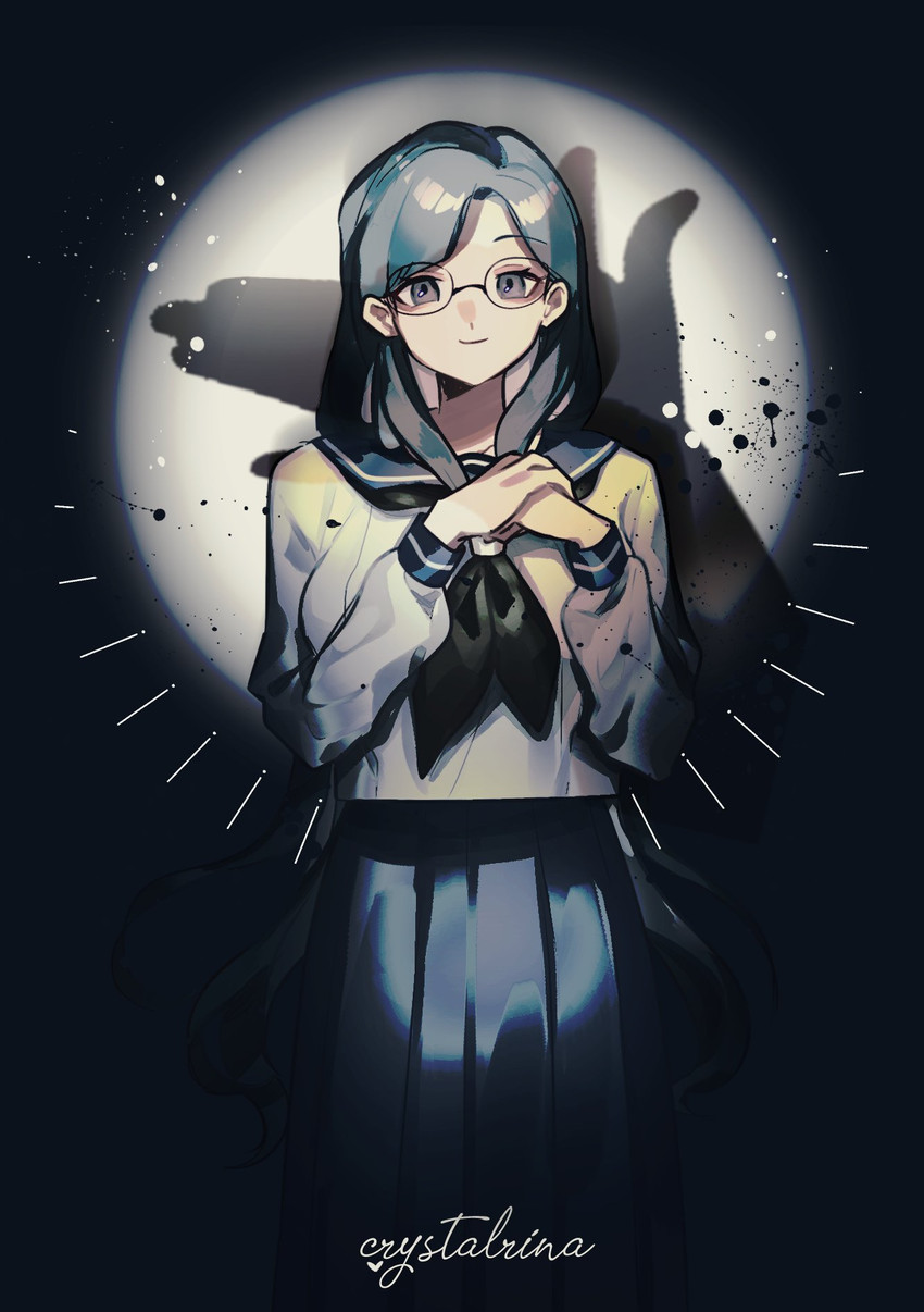 shirogane tsumugi (danganronpa and 1 more) drawn by rina_(crystalrina)