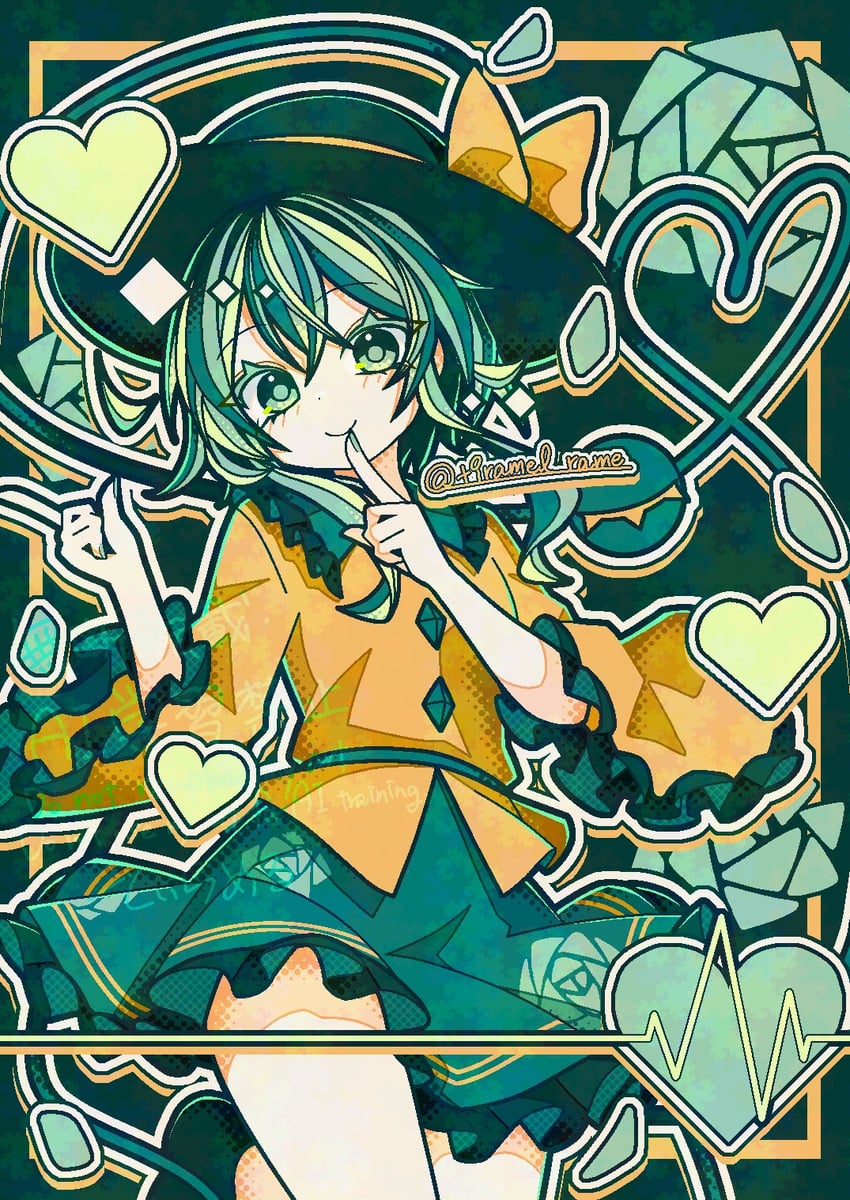 komeiji koishi (touhou and 1 more) drawn by tiramel_rame