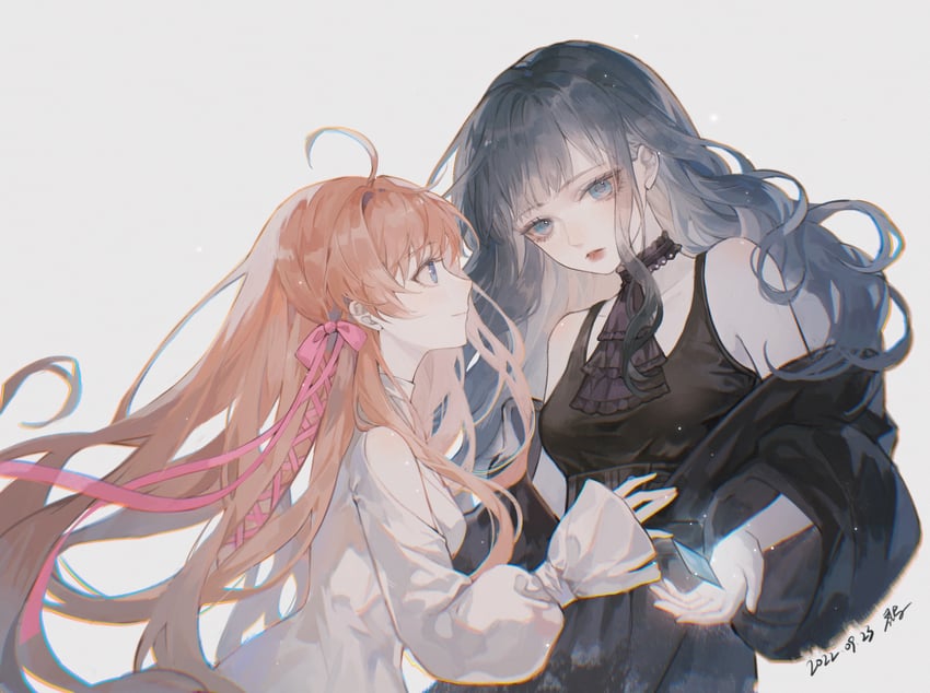 ryne waters and gaia (final fantasy and 1 more) drawn by jun_yu