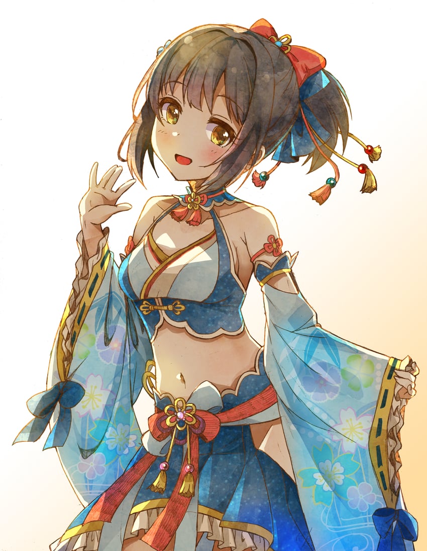 takafuji kako (idolmaster and 2 more) drawn by michii_yuuki
