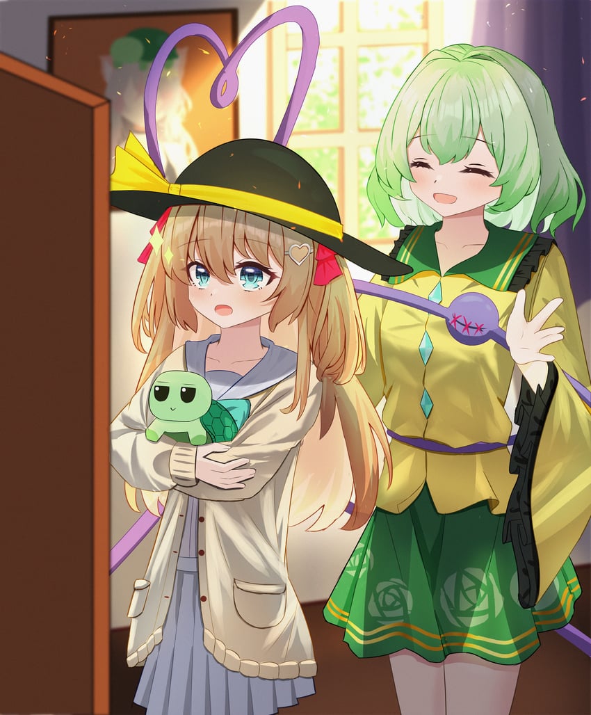 komeiji koishi, neuro-sama, annytf, and vedal987 (touhou and 2 more) drawn by linuslinus920423