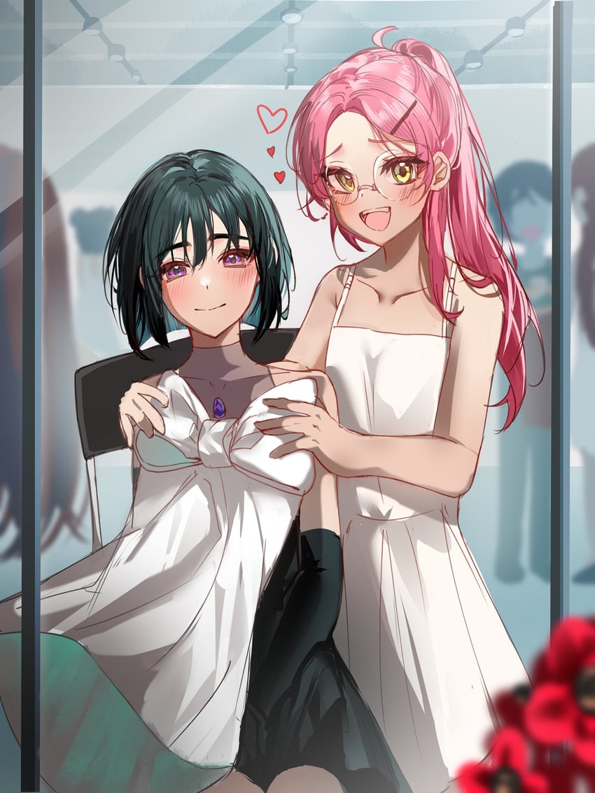 sua and mizi (alien stage) drawn by kanako_(fuwachu)