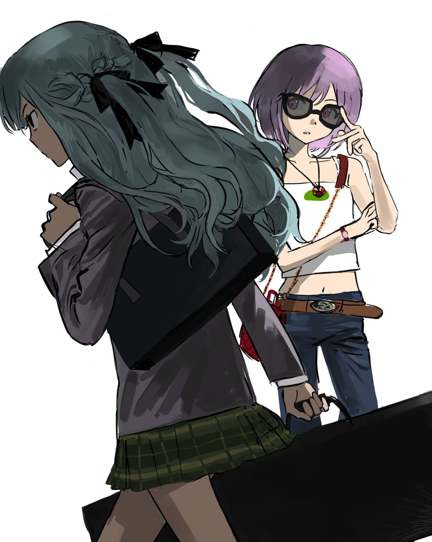 togawa sakiko and yuutenji nyamu (bang dream! and 1 more) drawn by aeo444