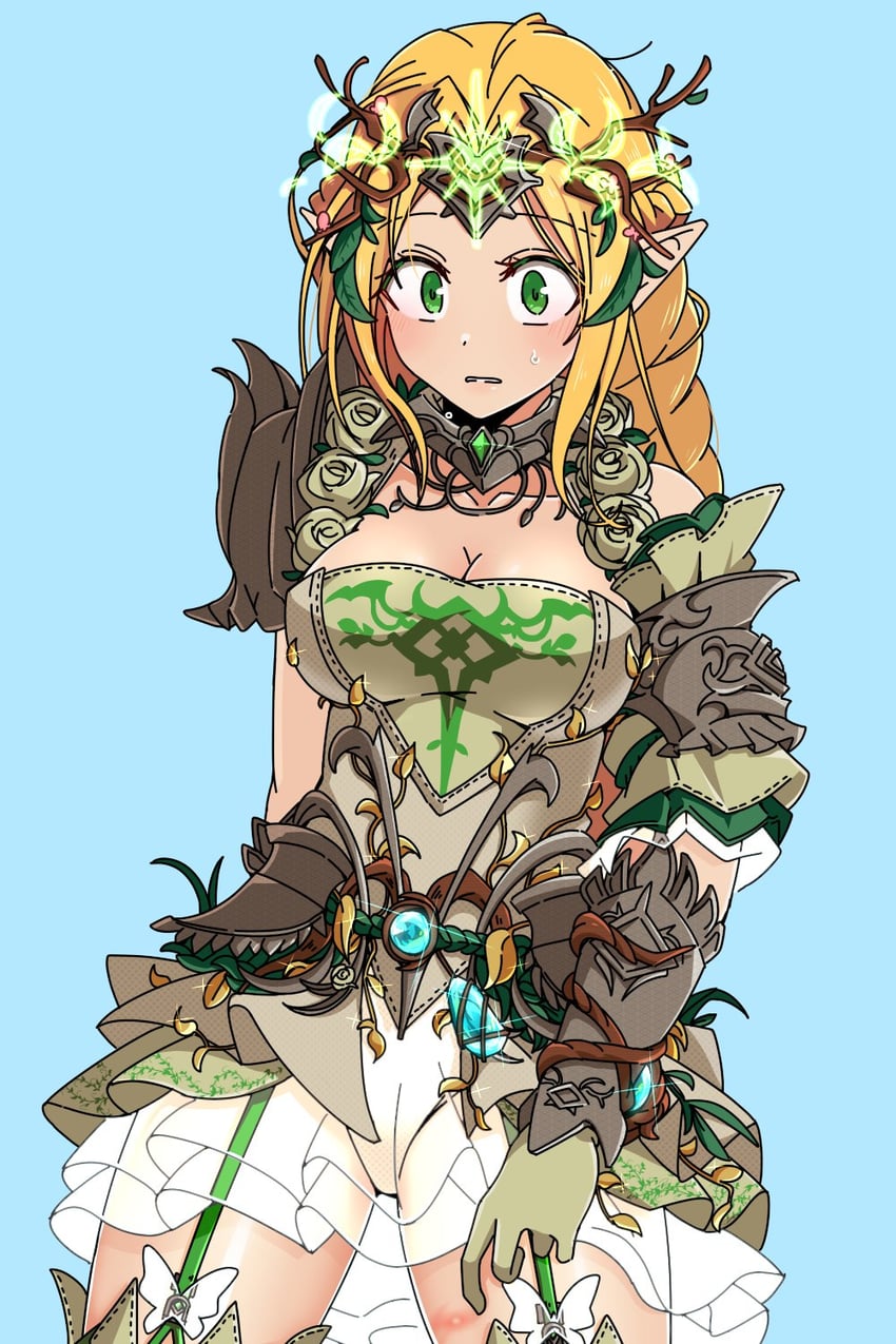 knight and elven knight (dungeon and fighter) drawn by sss_(komojinos3)