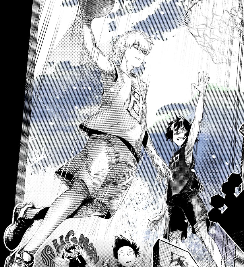 kurohara tokio, higashi azuma, and otta ely (choujin x) drawn by ammenite
