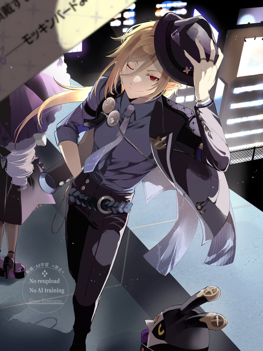 vivian banshee and hugo vlad (zenless zone zero) drawn by komesiwo_syumi