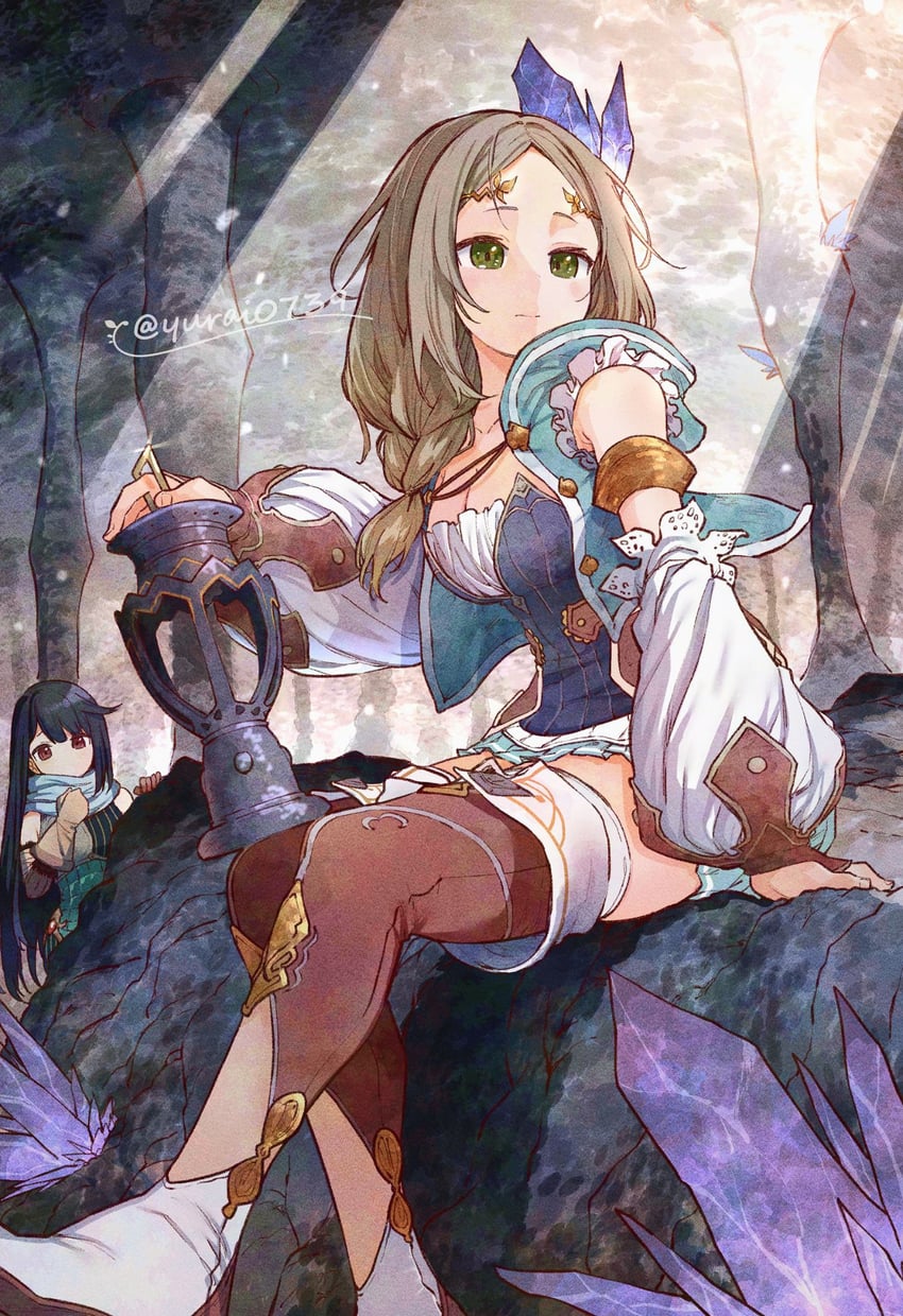 firis mistlud and liane mistlud (atelier and 1 more) drawn by yurai0739