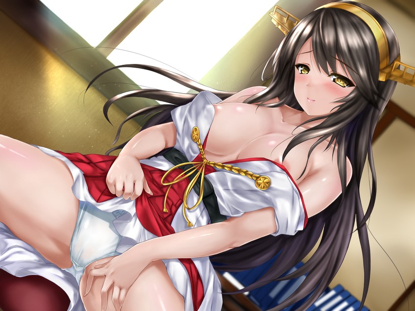 haruna and haruna kai ni (kantai collection) drawn by impreza_gdb
