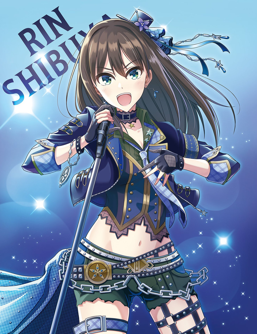 shibuya rin (idolmaster and 1 more) drawn by tazu