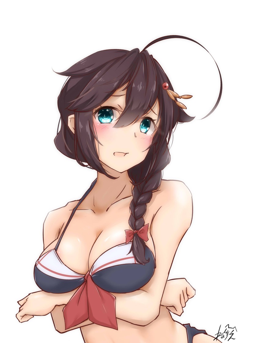 shigure and shigure kai ni (kantai collection) drawn by neve_(morris-minicooper)