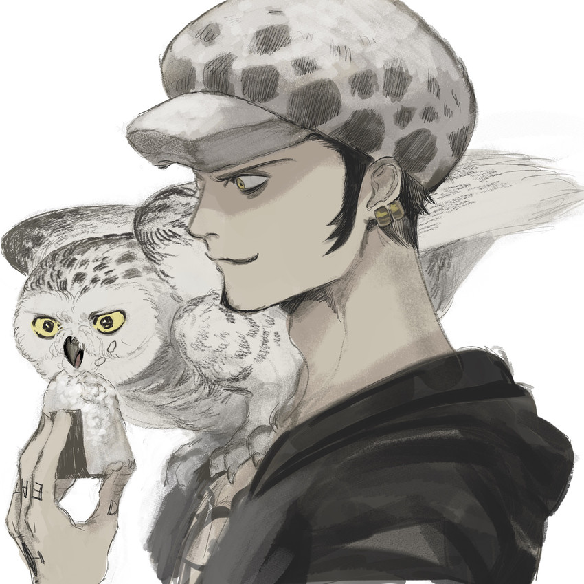 trafalgar law (one piece) drawn by santagawa