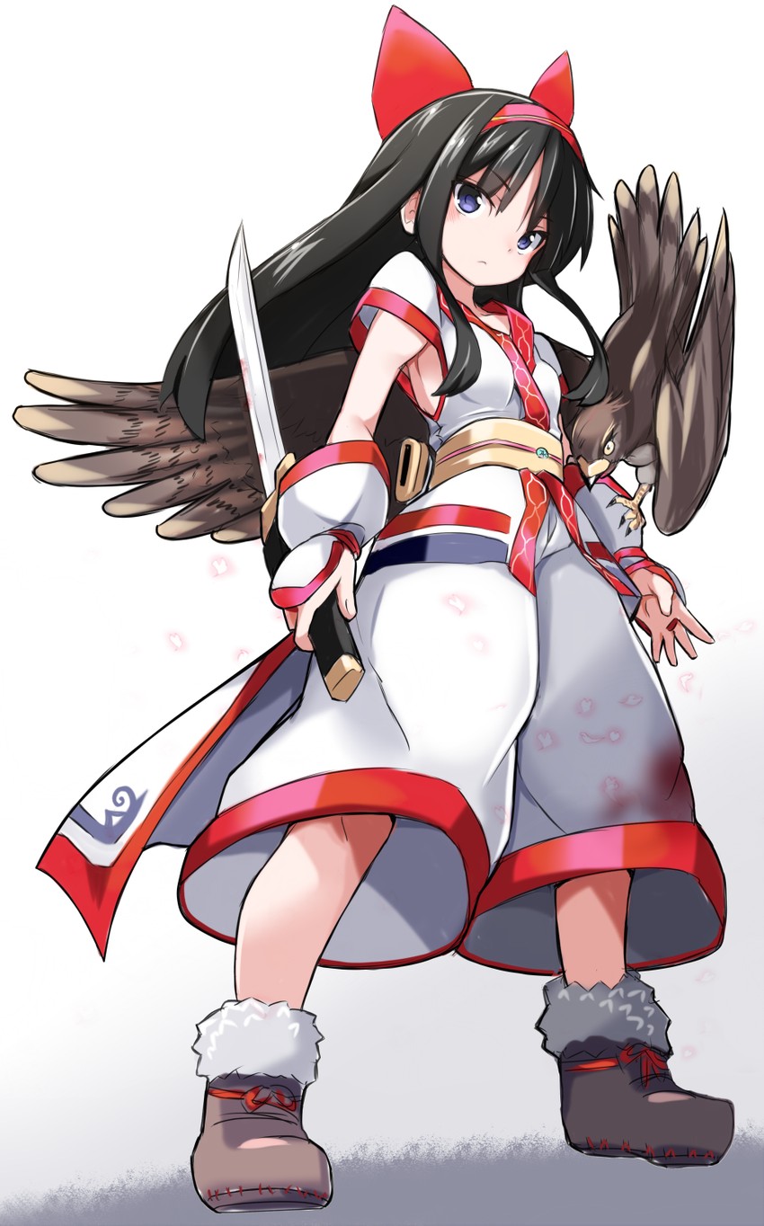 nakoruru and mamahaha (samurai spirits) drawn by karukan_(monjya)
