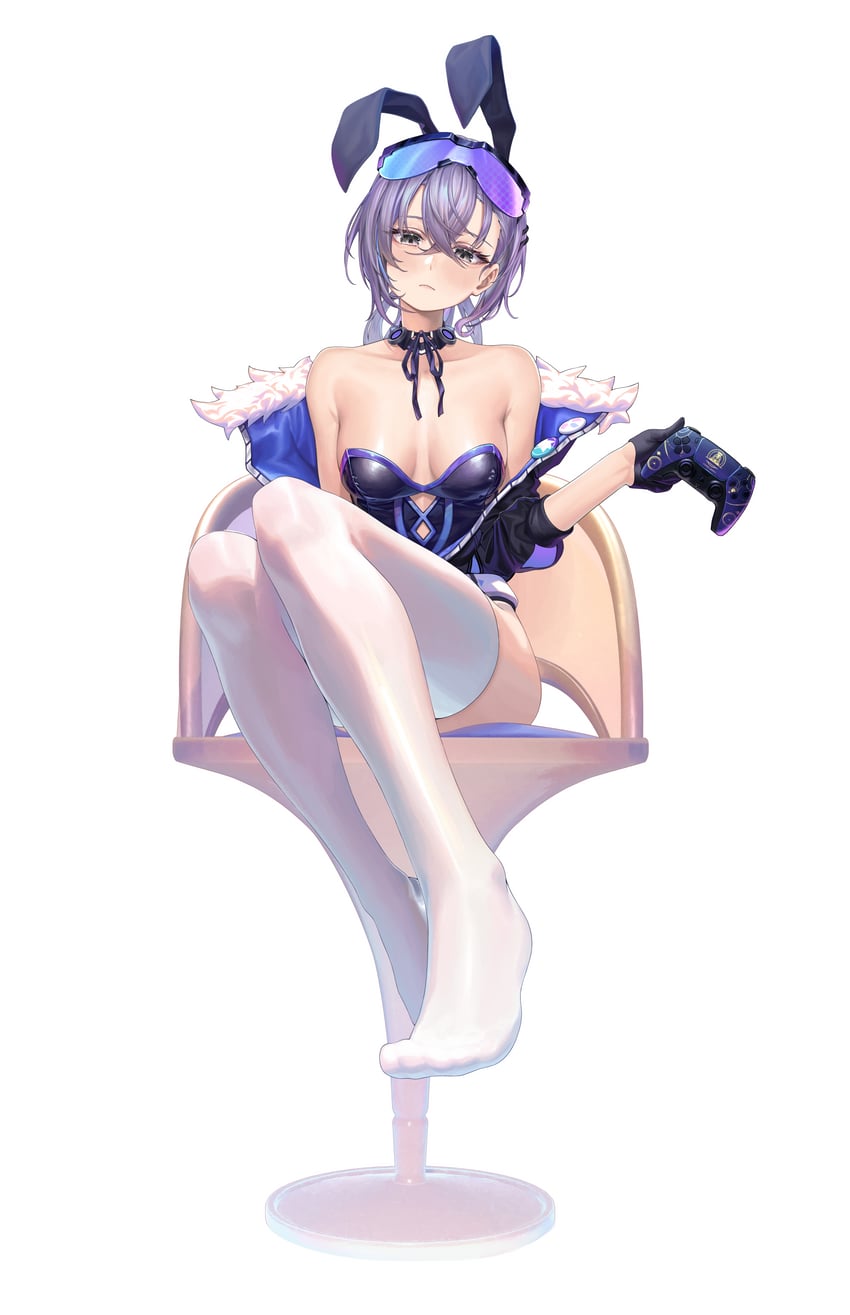 silver wolf (honkai and 1 more) drawn by nanaomi_(ryniix)